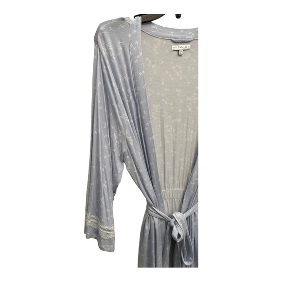 PJ salvage flower print Self Tie Robe - Picture 4 of 16